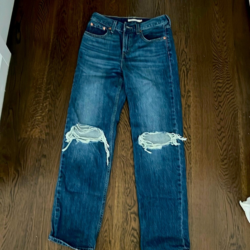 Levi’s Low Pro Straight Jeans size 25 waist/30 length